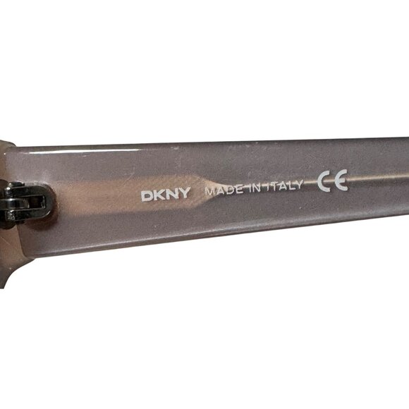 DKNY Womens Eyeglasses DY4009 54-16 130 FRAME ONLY Black & Pink Rectangle Italy - Picture 4 of 12